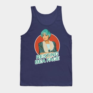 Golden Girls Dorothy Zbornak Bea Arthur - Resting Bea Face Tank Top